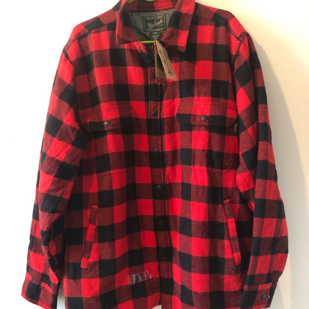 Men’s Woolrich NWT lined flannel